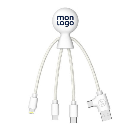 EXPRESS 72H CÂBLE DE CHARGEMENT PERSONNALISÉ XOOPAR® 'MR BIO SMART NFC' 