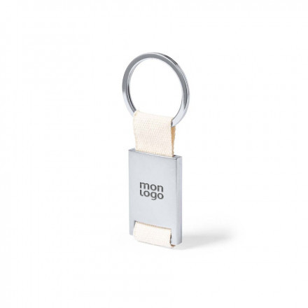 PORTE CLÉS PERSONNALISÉ EN MÉTAL 'CALETA'