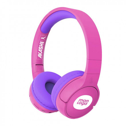 CASQUE BLUETOOTH® PERSONNALISABLE POUR ENFANT 'CASQUY'