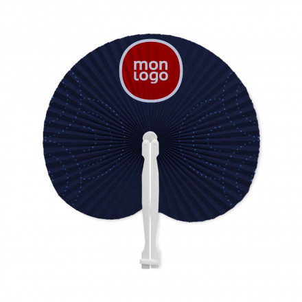 EVENTAIL EN PLASTIQUE PERSONNALISABLE 'BREEZE QUADRI'