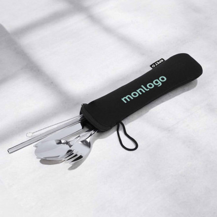 SET DE COUVERTS PERSONNALISABLE 'KIDO RPET'