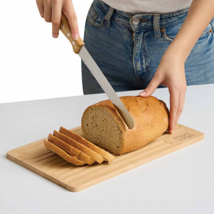 PLANCHE A DECOUPER AVEC COUTEAU PERSONNALISABLE 'MIE'