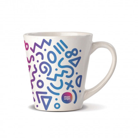 MUG PERSONNALISABLE EN SUBLIMATION 350 ML 'SAMA' 4J