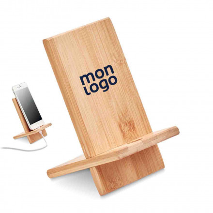 RAPIDE 4J SUPPORT TELEPHONE BAMBOU PERSONNALISABLE 'RAPHY' 