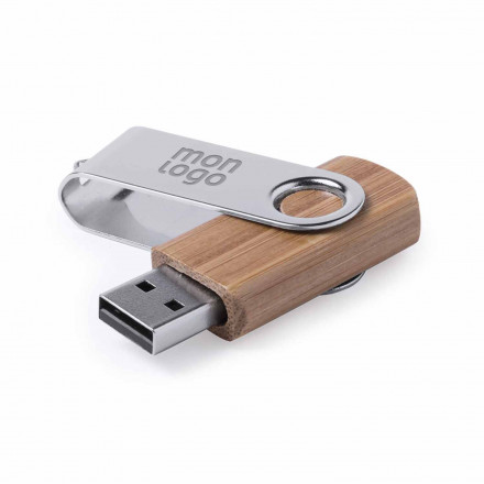 CLÉ USB BAMBOU PERSONNALISABLE 16 GB 'BAMBUS'