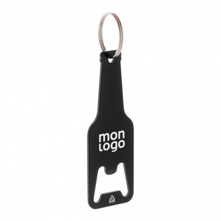 PORTE CLES DECAPSULEUR PERSONNALISABLE ALU RECYCLE 'KENY'