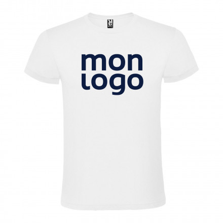 RAPIDE 4J TEE SHIRT MIXTE PUBLICITAIRE 'ATOMOS BLANC'