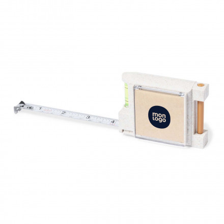 METRE 3M ET BLOC NOTES PERSONNALISABLE 'METRO PAD BLE'
