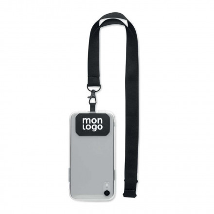 SANGLE POUR TELEPHONE PERSONNALISABLE 'BASICLAN'