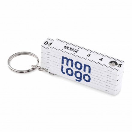METRE PLIABLE PLASTIQUE PERSONNALISABLE 'MINESURA 0.5M'