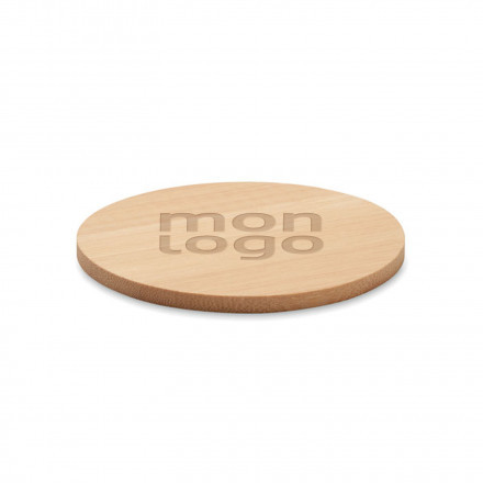 SOUS BOCK EN BOIS PERSONNALISABLE 'CLANE'