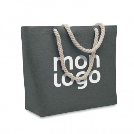 SAC DE PLAGE PERSONNALISABLE COTON 'IBIZA COTON RECYCLE'