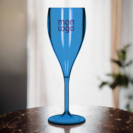 FLÛTE À CHAMPAGNE TRITAN® PERSONNALISÉE MIF 'SERULI' 16CL