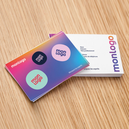 CARTE DE VISITE PERSONNALISÉE EN PAPIER RECYCLÉ 'CDV RECYCLEE'