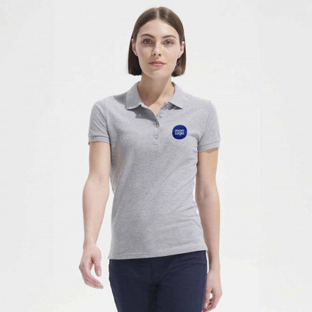 RAPIDE 4J  POLO PUBLICITAIRE FEMME 'PEOPLE' COULEUR 210 GR/M²