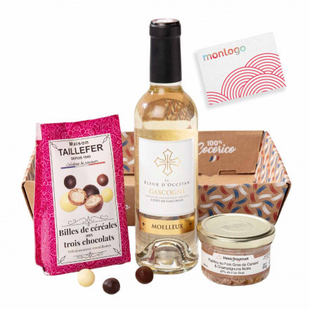 PANIER GOURMAND PERSONNALISABLE 'TRIO GOURMET'