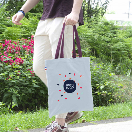 SAC PERSONNALISABLE COTON MIF MIX & MATCH 'NOEMIE 240'