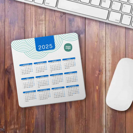 TAPIS DE SOURIS CARRE PERSONNALISABLE 'PERSOLITO DATE'