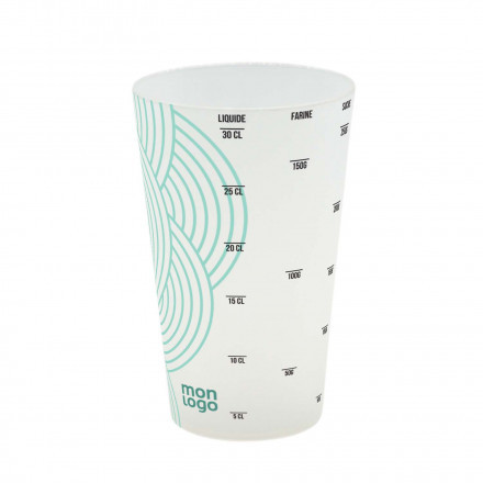 VERRE DOSEUR MIE PERSONNALISE 30CL 'COP'