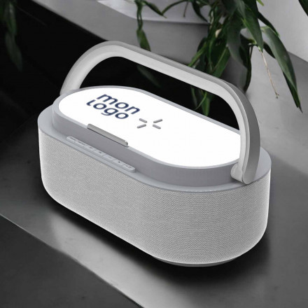 ENCEINTE CHARGEUR INDUCTION PERSONNALISABLE 'TESLI'