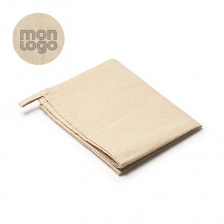 TORCHON COTON FAIRTRADE PERSONNALISE 180GR/M2 'KIARO'