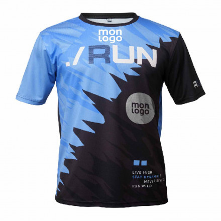 TEE SHIRT HOMME 135G/M² PERSONNALISABLE 'SPORTY CUSTOM'