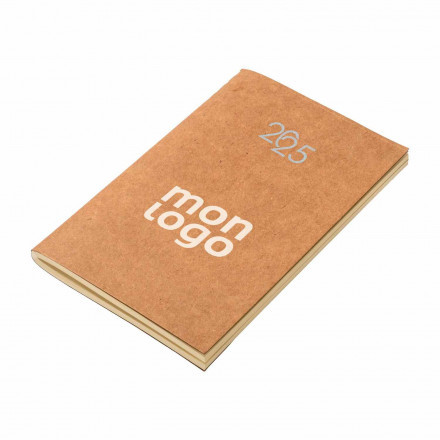 AGENDA SEMAINIER RIGIDE PERSONNALISABLE 'FEBRERI'