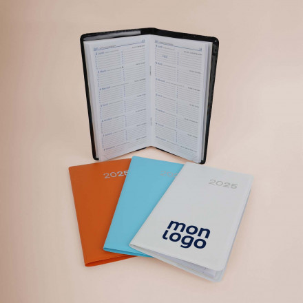 AGENDA QUINZAINIER DE POCHE PERSONNALISABLE 'OFFICE'