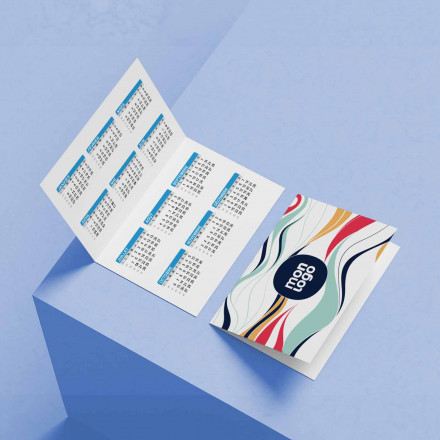 EXPRESS 72H   CALENDRIER POCHE PERSONNALISABLE 'FOLDO' 