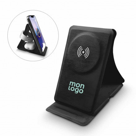STATION DE CHARGE 3EN1 PERSONNALISABLE 'STATIO'