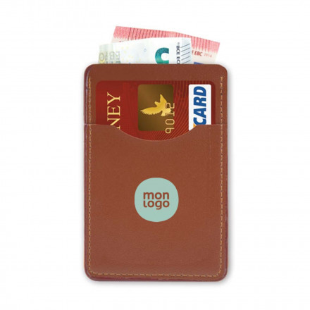 PORTE CARTE EN PU PERSONNALISABLE 'MALTICO'