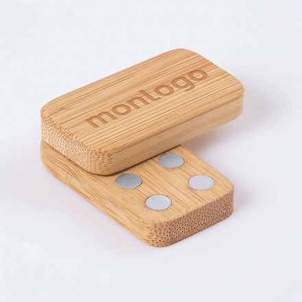 ANTI STRESS EN BAMBOU PERSONNALISABLE 'POKITAL'