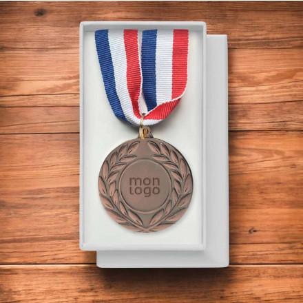 MEDAILLE EN FER PERSONNALISABLE 'GO FOR'