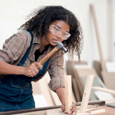 MARTEAU EN BOIS PERSONNALISE 'MARTY'