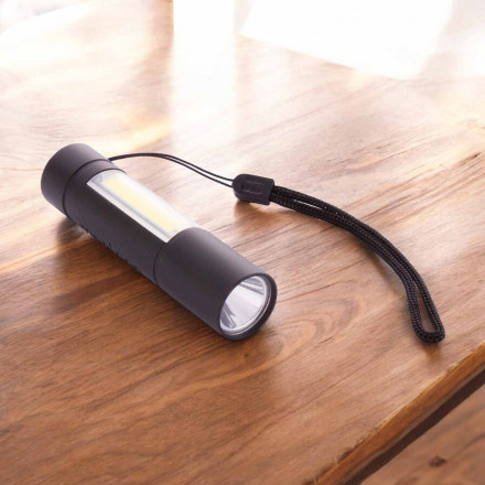 LAMPE DE POCHE RECHARGEABLE PERSONNALISABLE 'MINI COBA'