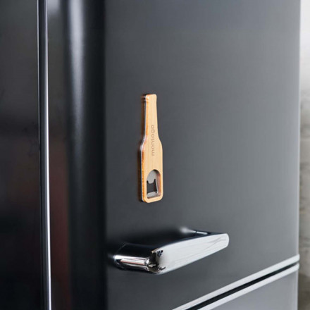 DECAPSULEUR MAGNETIQUE PERSONNALISE EN BAMBOU 'BINOUZ'