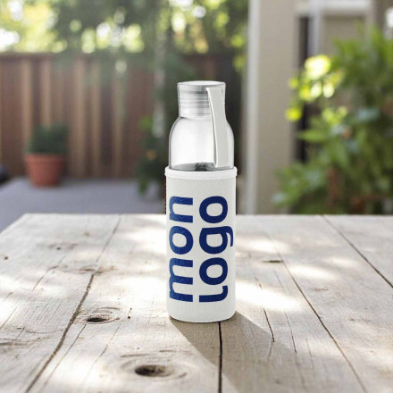 BOUTEILLE VERRE RECYCLE PERSONNALISABLE 'KILIMANDJARO'