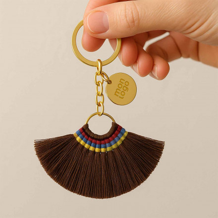 PORTE CLES PERSONNALISABLE 'FROUFROU'