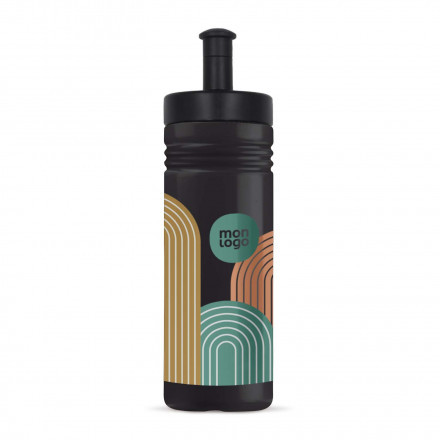 GOURDE DE SPORT PERSONNALISABLE 500ML OPAQUE COLORE 'GYM'