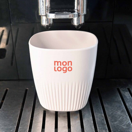 TASSE EN RPET PERSONNALISABLE MIF 220ML 'MAKOA'