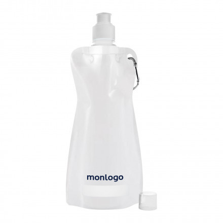 EXP.24H GOURDE PERSONNALISABLE AVEC MOUSQUETON 'FITTY' 