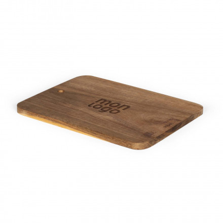 PLANCHE A DECOUPER PERSONNALISABLE EN ACACIA 'AKI'