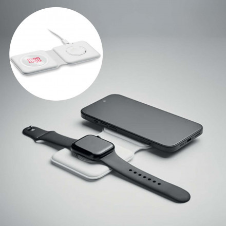 CHARGEUR INDUCTION PLIABLE PERSONNALISABLE 'PIEGO 2'