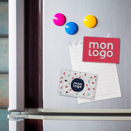 MAGNET RECTANGLE BRODE PERSONNALISABLE 'COURSU'