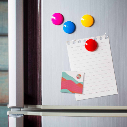 MAGNET EN ACRYLIQUE CARRE PERSONNALISABLE 'COURSAS'