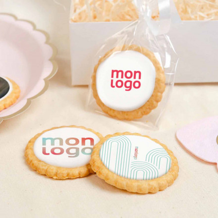 BISCUIT PERSONNALISE AVEC GLACAGE INDIVIDUEL 'LUCE'