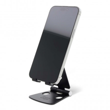 SUPPORT POUR TELEPHONE EN ALU PERSONNALISABLE 'POSITOO'
