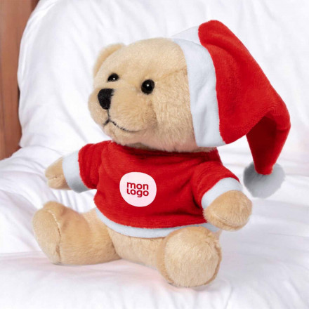 PELUCHE OURSON NOEL PERSONNALISABLE 'TIDDY'