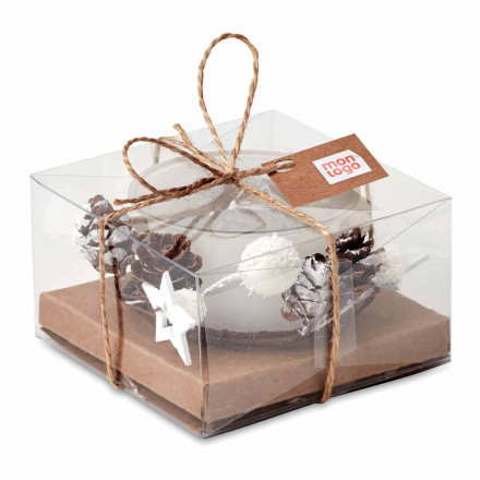 BOUGIE DECORATIVE PERSONNALISABLE 'KARRA'