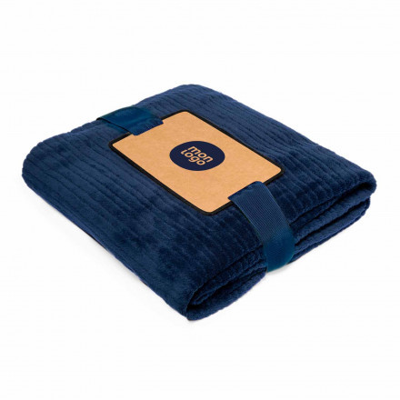 PLAID EN POLAIRE PERSONNALISE 'FAIRLIE' 240GR/M²